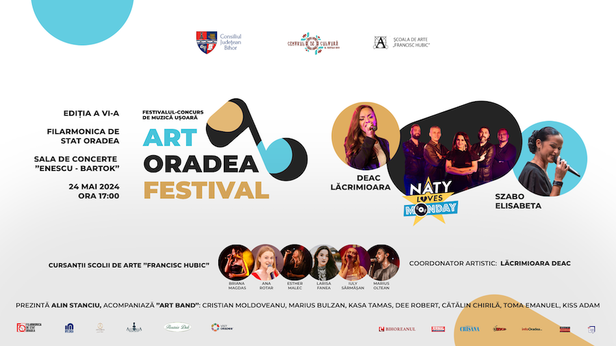 Afiș Oradea Art Festival 2024